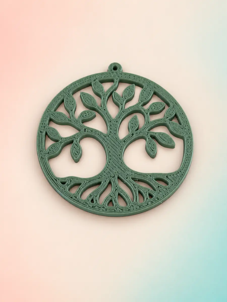 Grandes boucles d'oreilles Arbre de vie